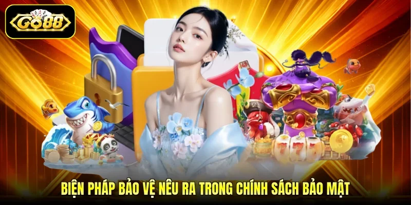 Biện pháp bảo vệ nêu ra trong chính sách bảo mật
